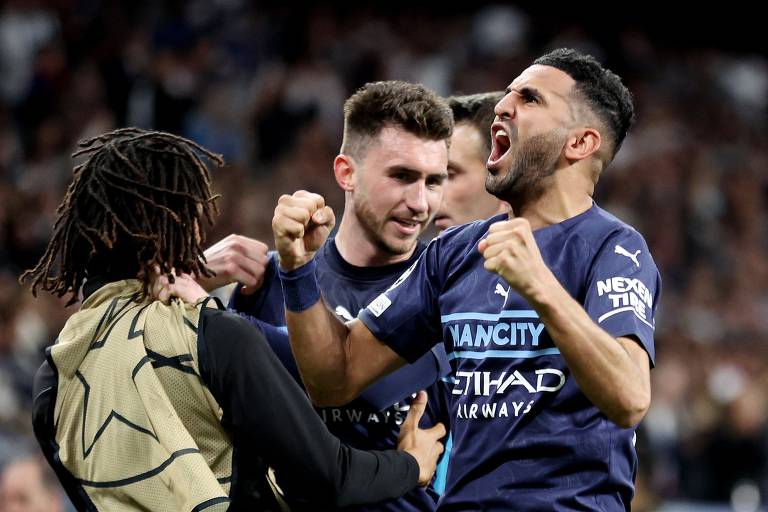 Champions: jornais ingleses exaltam 'Magnífico City'; Mahrez é citado