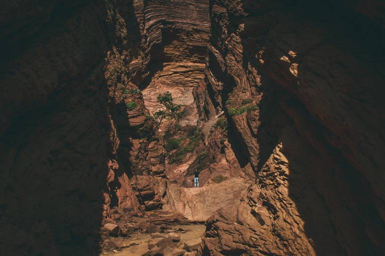 Quebrada de las Conchas, em Salta, é repleta de canyons grandiosos como o Anfiteatro e Garganta del Diablo