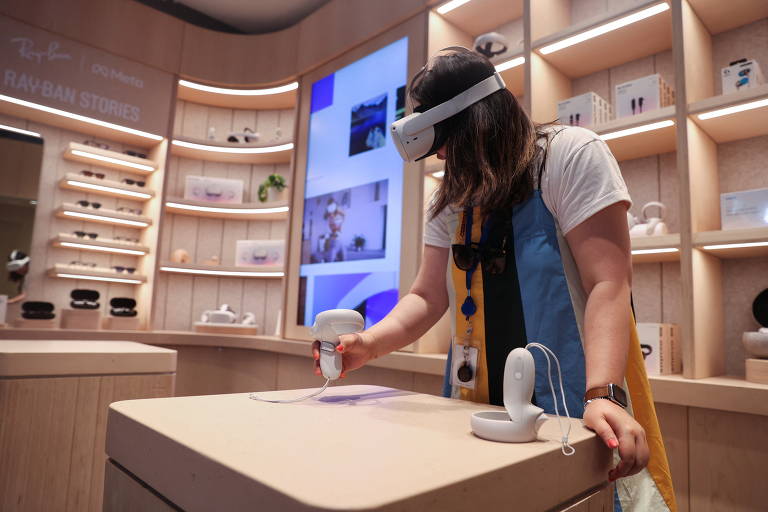 Conheça a Meta Store, 1ª loja física da dona do Facebook, com realidade virtual