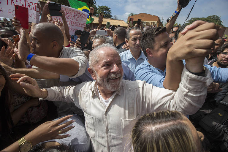 Este é o ex-presidente Lula em 2022
