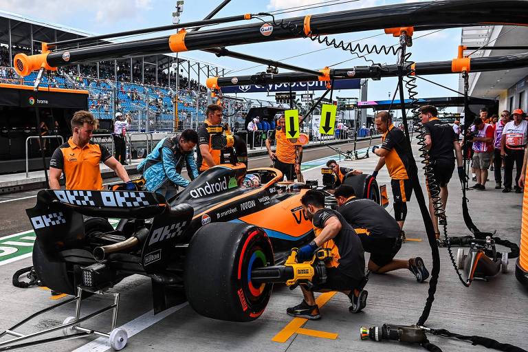 A equipe McLaren é uma das que desejam ter um piloto americano nos próximos anos