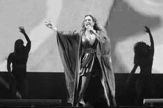 Show da cantora Daniela Mercury no 1º de Maio em SP