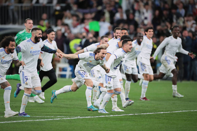 Real Madrid e Manchester City celebraram o futebol com partida emocionante