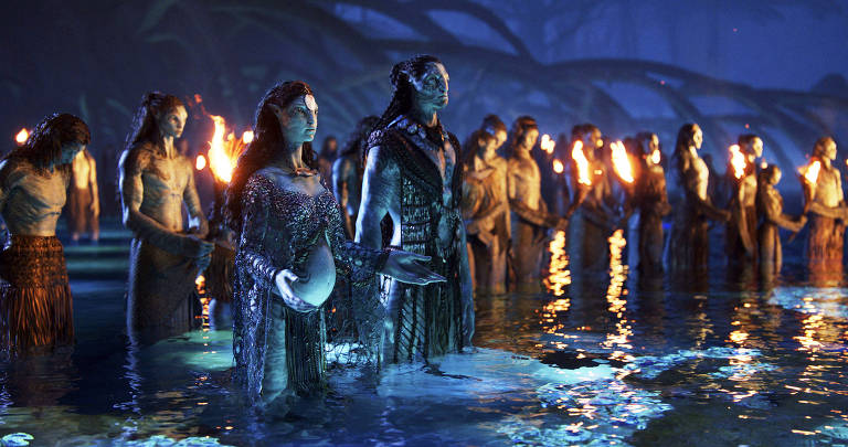 Imagens do filme 'Avatar: O Caminho da Água' 
