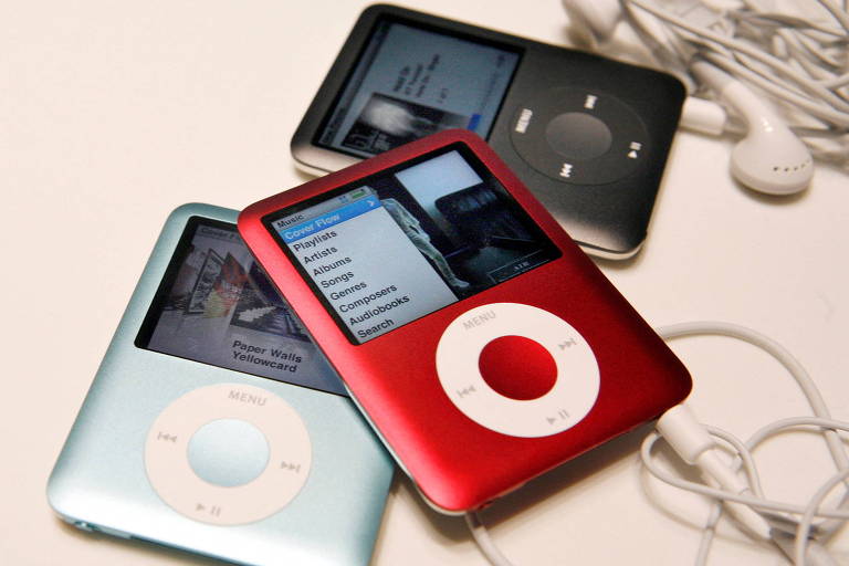 Modelos iPod Nano foram lançados em 2007