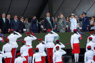 Army Day celebrations in Brasilia