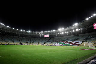 Copa Libertadores - Quarterfinal - First leg - Fluminense v Barcelona