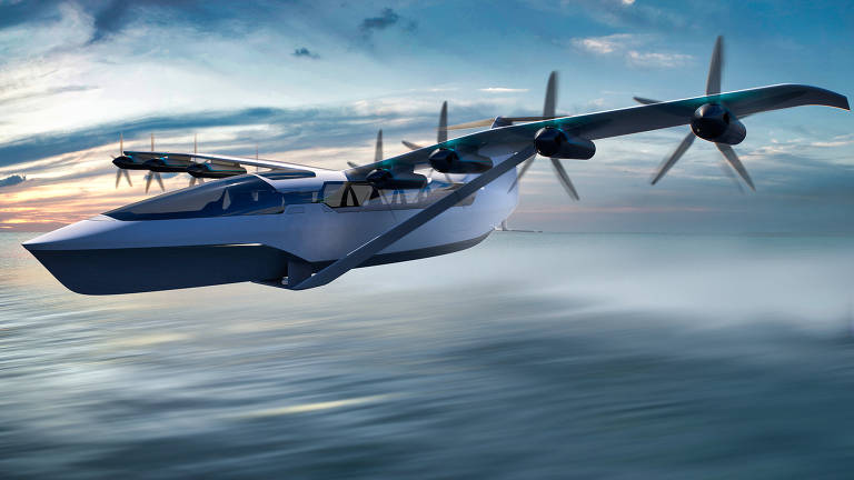 Conheça o seaglider, veículo 'meio barco, meio avião' que deve operar em 2028