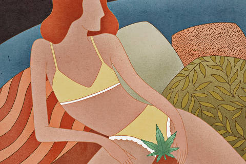 Lubrificante sexual à base de cannabis