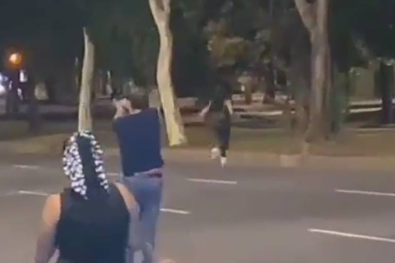 Vídeo mostra homem armado perseguindo garotas de programa em BH