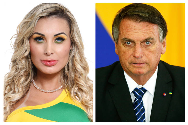 Andressa Urach e Jair Bolsonaro