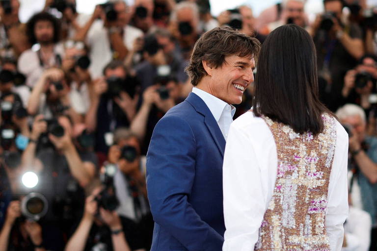 Tom Cruise diz que jamais deixaria 'Top Gun' estrear no streaming em Cannes