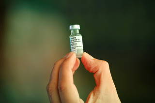 FILE PHOTO: Announcement of the AstraZeneca vaccine fully produced in Brazil