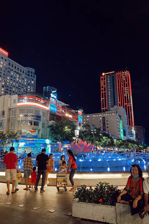 Cidade de Ho Chi Minh, no Vietnã, tem 13 milhões de habitantes