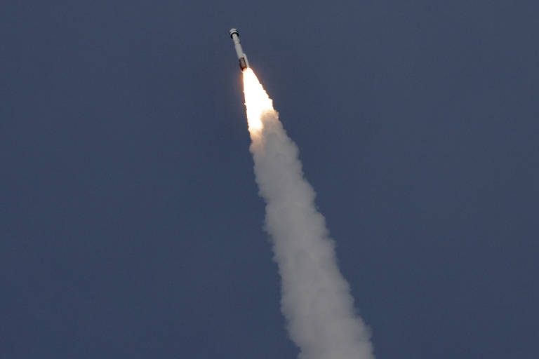 Cápsula CST-100 Starliner da Boeing é lançada do centro de lançamento de Cabo Canaveral, na Flórida (EUA), a bordo do foguete Alliance Atlas 5 no teste-chave para acoplar na Estação Espacial International