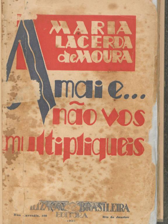 Capa da primeira edição de "Amai e... Não vos Multipliqueis" (1932)
