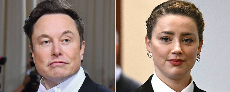 Elon Musk e Amber Heard tiveram um curto namoro