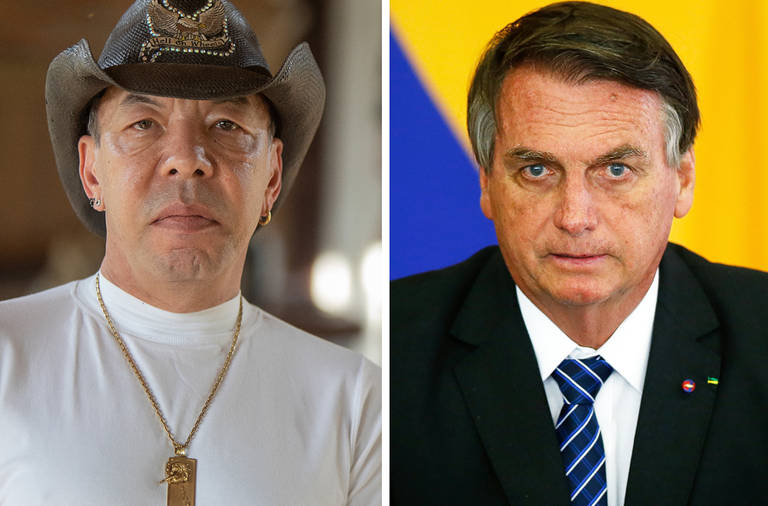 Chrystian e Jair Bolsonaro
