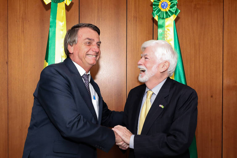 (Brasília - DF, 24/05/2022) Christopher Dodd, enviado Especial dos Estados Unidos da América.Foto: Clauber Cleber Caetano/PR