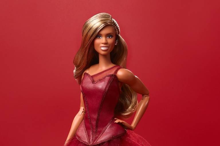 Boneca Barbie de Laverne Cox, mulher trans negra