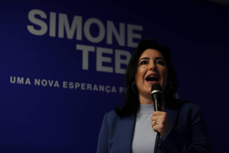 Simone Tebet admite resistências no MDB e diz contar com PSDB e voto feminino