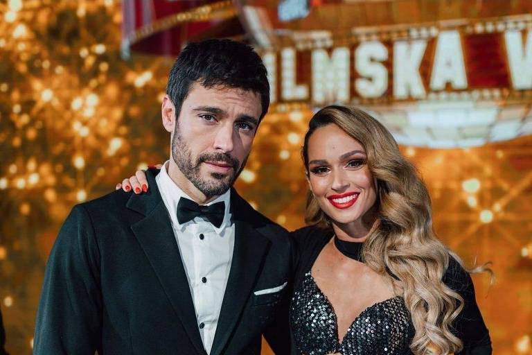 Brasileiro Pedro Soltz e a dançarina croata  Tina Walme