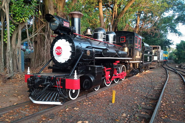 Locomotivas de 110 anos são restauradas e voltam aos trilhos em SP