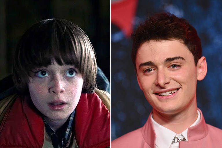 Veja antes e depois dos atores de 'Stranger Things'