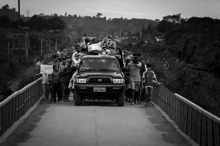 Funeral de Dorothy Stang em 2005, em Anapu (PA); repercussão da morte da freira provocou trégua nos conflitos na região, mas violência voltou a explodir após Belo Monte