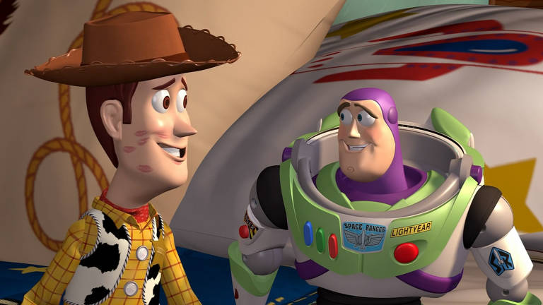 Cena da animação "Toy Story" (1995), de John Lasseter