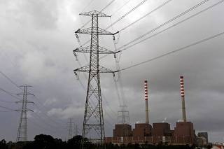 FILE PHOTO: EDP Energias de Portugal power plant is seen in Sines