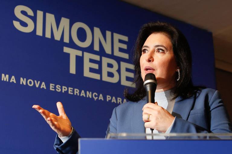 Pré-candidata do MDB à Presidência, senadora Simone Tebet
