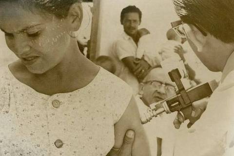 Vacinação contra a varíola em 1970 no Brasil estabeleceu as bases para o Programa Nacional de Imunização
