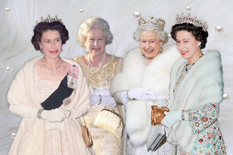 Hartnell criou os vestidos de noiva da rainha e o que ela usou na coroação
