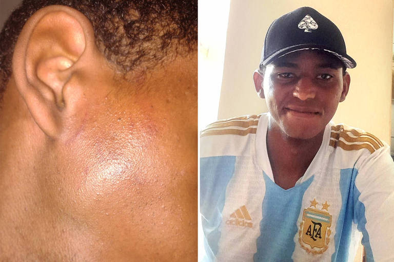 Fábio Junio Deodato, 23, autista e deficiente auditivo, que afirmou ter sido agredido por segurança do Shopping Iguatemi, em Ribeirão Preto
