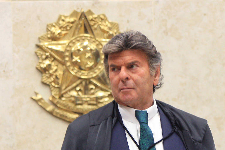 O ministro Luiz Fux, presidente do Supremo Tribunal Federal