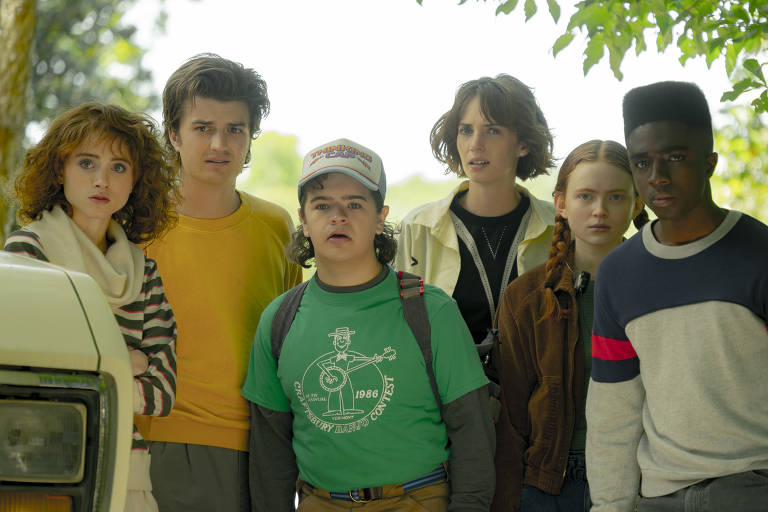 Stranger Things': Elenco usa câmeras analógicas para filmar bastidores