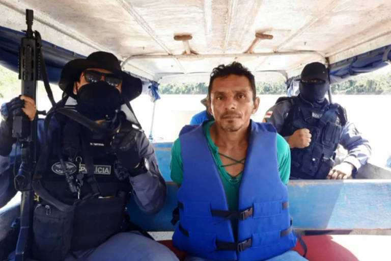 Suspeito conhecido como Pelado preso pela polícia do Amazonas

