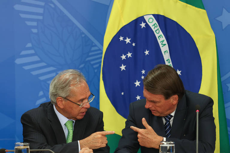 Bolsonaro, Guedes e Noel