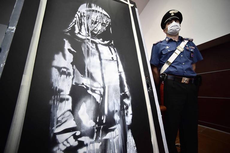 Suspeitos por roubo de obra de Banksy no Bataclan em Paris vão a julgamento