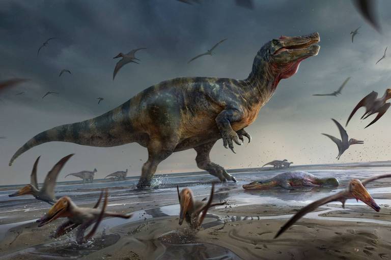 Dinossauro que pode ter sido maior predador da Europa é descoberto em ilha inglesa