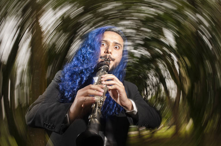 Veja imagens do clarinetista Kaique Iritsu