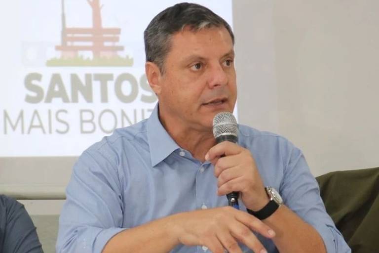 Prefeito de Santos troca o PSDB pelo Republicanos