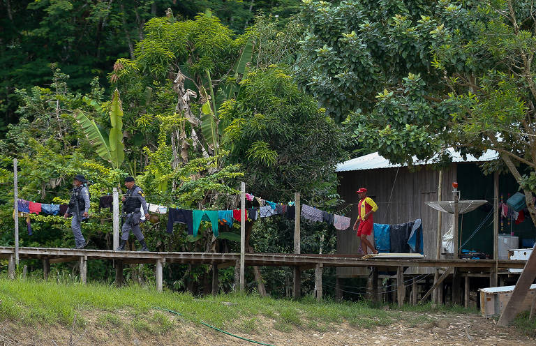 São Rafael: comunidade onde vive Churrasco, com quem Pereira tentou se encontrar antes de desaparecer