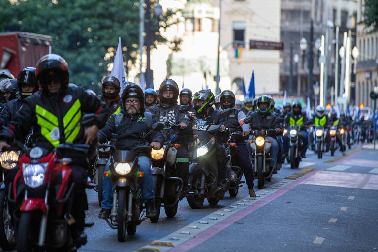 Após protesto de motoboys, Prefeitura de SP vai criar grupo de trabalho para regulamentar categoria