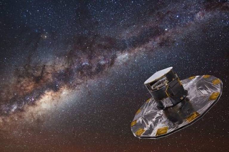 Observações da sonda Gaia revelam dados de cerca de 2 bilhões de estrelas