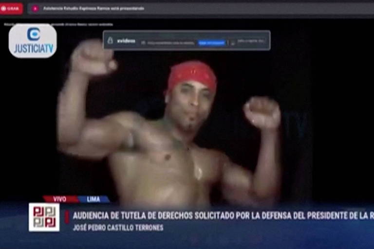 Vídeo de stripper brasileiro interrompe audiência online sobre presidente do Peru