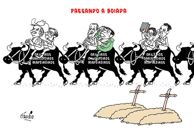 Bolsonaro vai passando a boiada da destruição