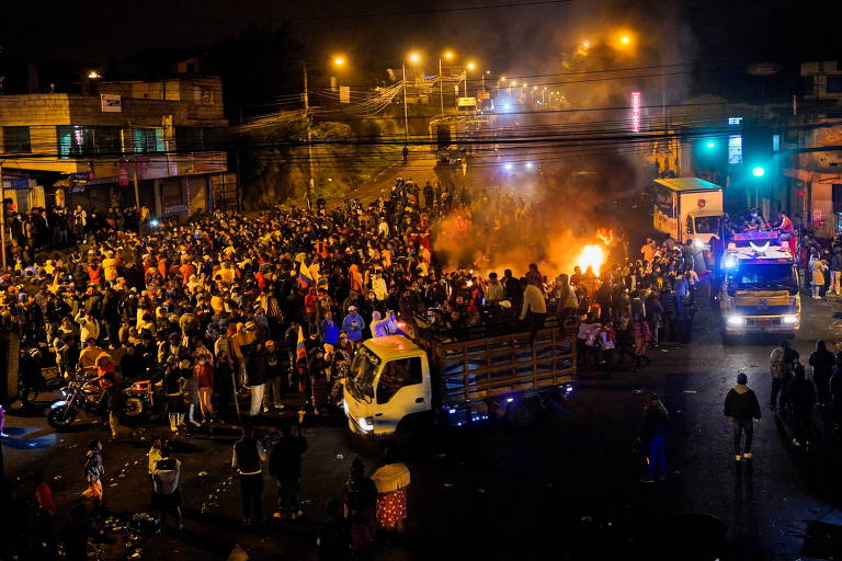 Presidente do Equador decreta emergência em meio a protestos contra preço de combustíveis