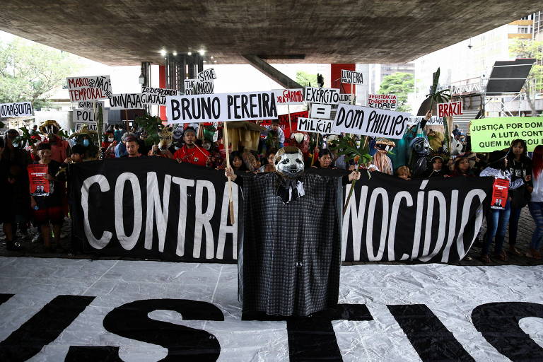 Protesto por justiça em São Paulo e inundação em Bangladesh; veja fotos de hoje